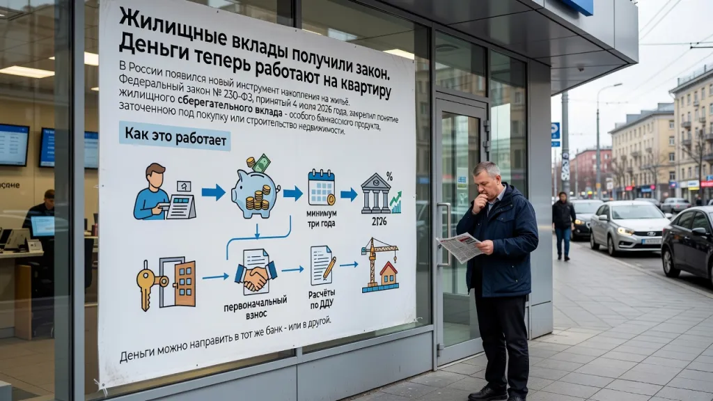 Жилищные вклады получили закон. Деньги теперь работают на квартиру